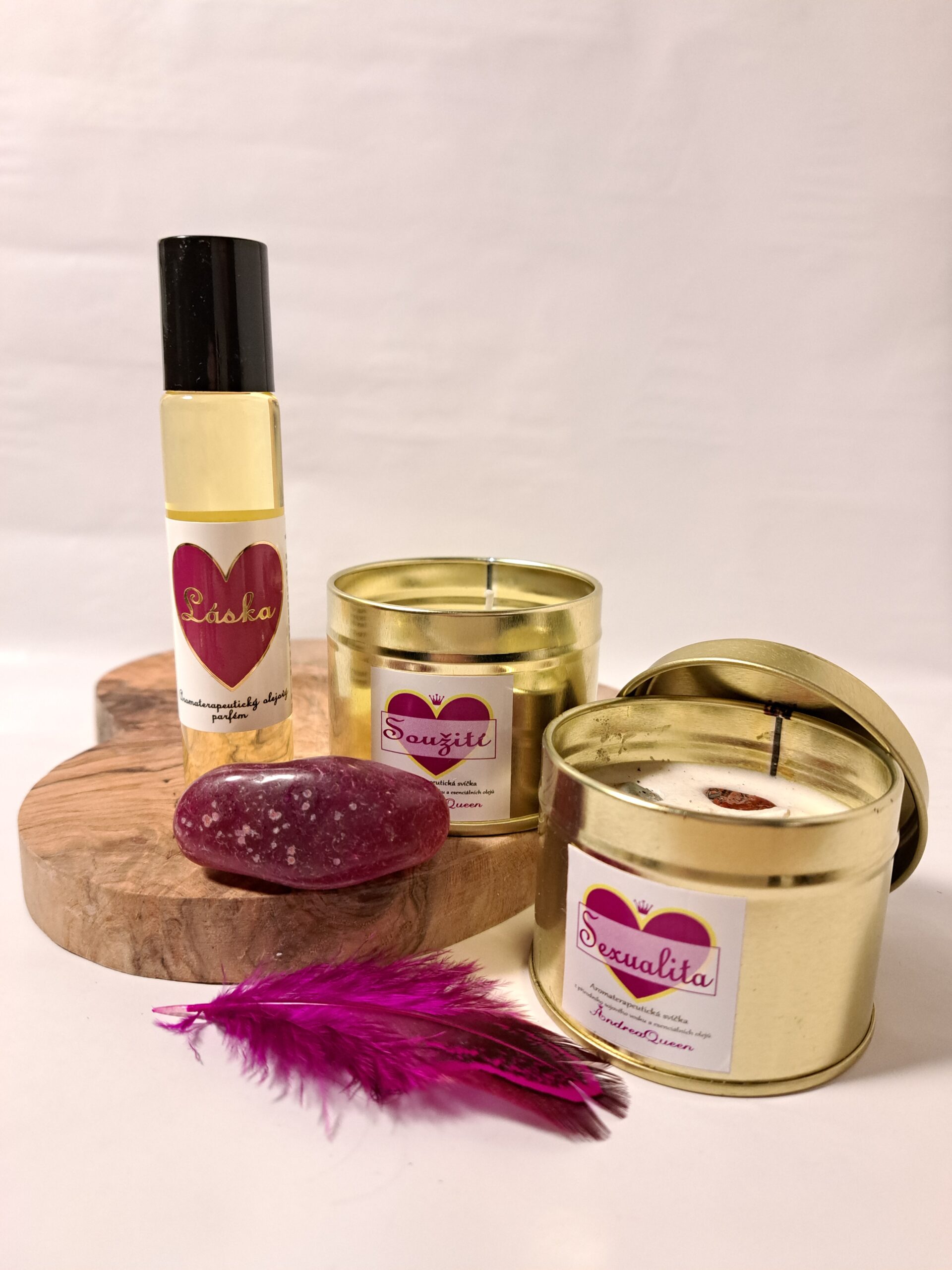Harmonické partnerství – aromaterapeutická sada