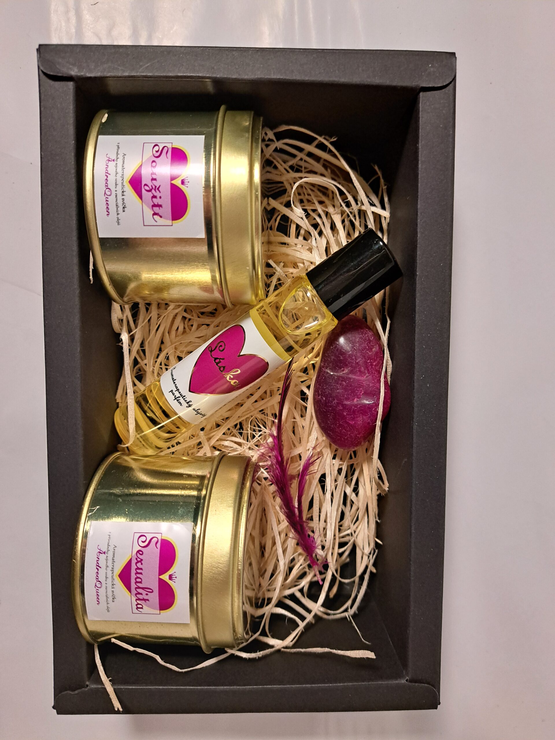 Harmonické partnerství – aromaterapeutická sada