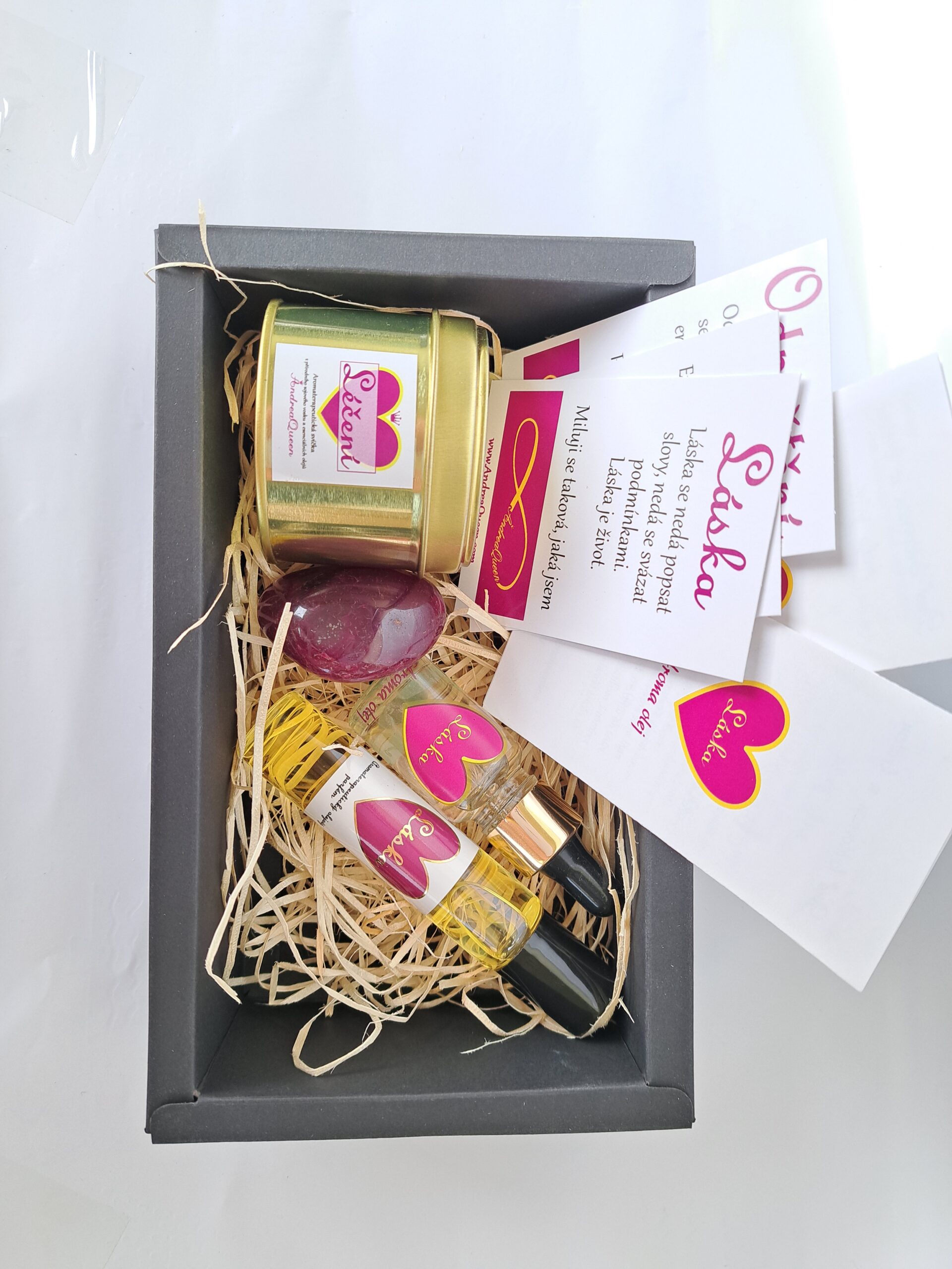 Sebeláska – aromaterapeutická sada