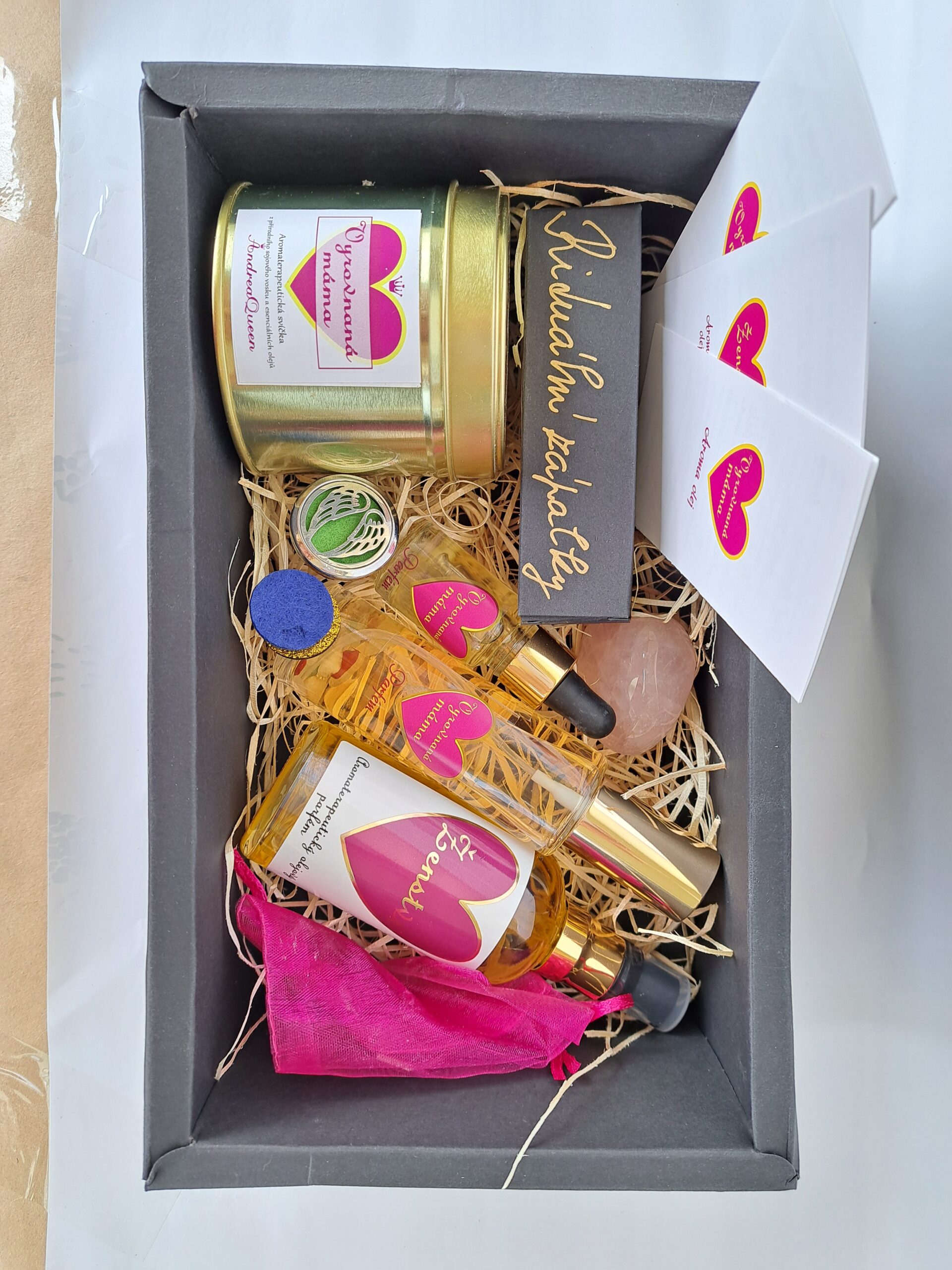Vyrovnaná máma Luxury edition – aromaterapeutická sada