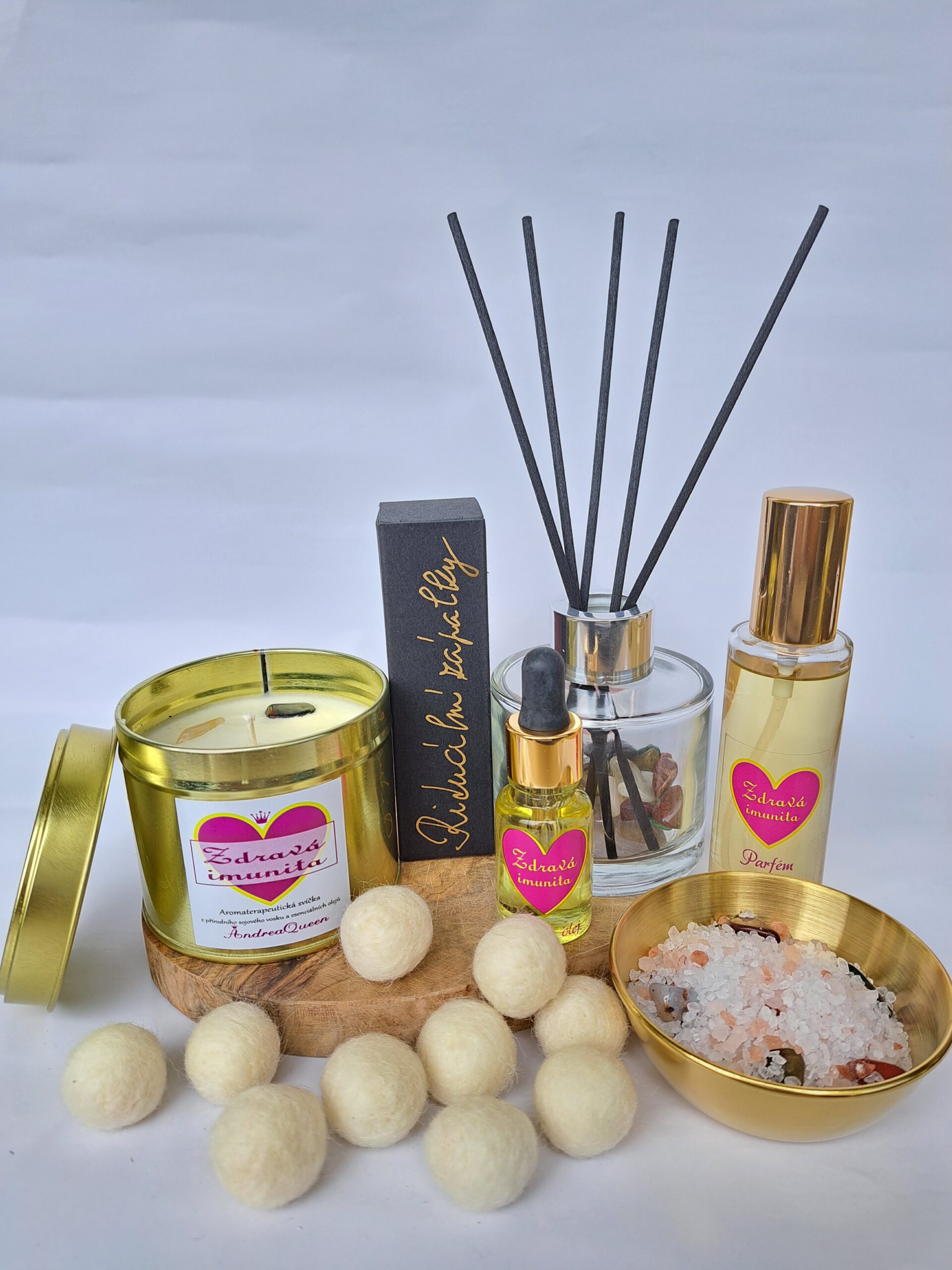Zdravá imunita Luxury edition – aromaterapeutická sada